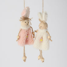 Load image into Gallery viewer, Le Forge Easter Bunnies Hanging #3
