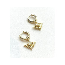 Load image into Gallery viewer, Lindi Kingi Solstice Sleepers Gold &amp; Pale Lemon
