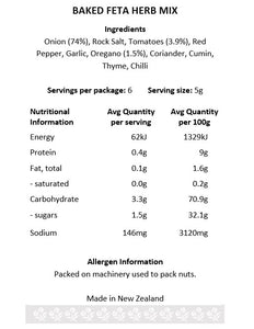 Herb & Spice Mill Baked Feta Dip