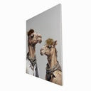 Load image into Gallery viewer, Rembrandt Bad Hair Day- 2 Camels Canvas
