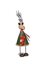 Load image into Gallery viewer, Flower Systems Metal Deer with Gift Green- Small

