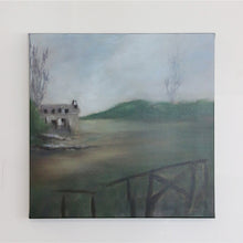 Load image into Gallery viewer, CC Interiors Otago Stone Cottage on Stretched Canvas
