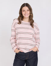 Load image into Gallery viewer, Stella &amp; Gemma Lobby Tee- Neapolitan Stripe
