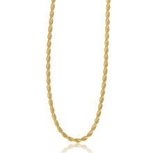 Load image into Gallery viewer, Fabuleux Vous Steel Me Rope Yellow Gold Regular Necklace 45cm
