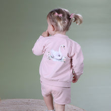Load image into Gallery viewer, Little Bee by Dimples Bomber Jacket- Pink
