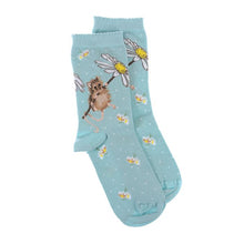 Load image into Gallery viewer, Wrendale Designs "Oops A Daisy" Mouse Socks
