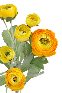 Flower Systems Ranunculus Spray 48cm Light Yellow