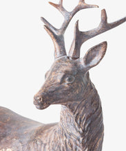 Load image into Gallery viewer, French Country Collections Sentinel Small Lying Down Reindeer Left Side
