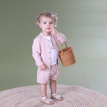 Load image into Gallery viewer, Little Bee by Dimples Cotton Shorts- Pink
