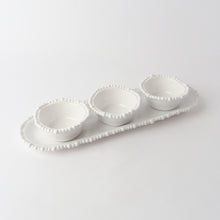 Load image into Gallery viewer, Le Forge Melamine Pearl Snack Bowl 12cm- White
