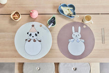 Load image into Gallery viewer, OYOY Placemat Panda Pompom- Off White
