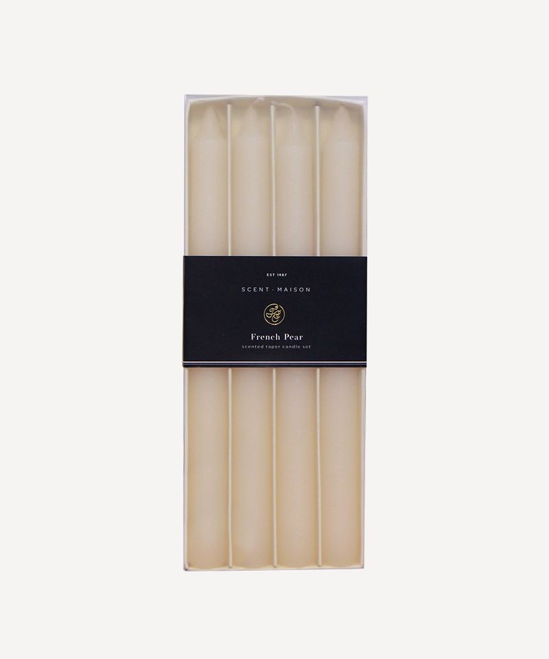 French Country Collections Maison Taper Candle French Pear 10