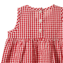 Load image into Gallery viewer, Nature Baby Dorothy Dress- Red Gingham

