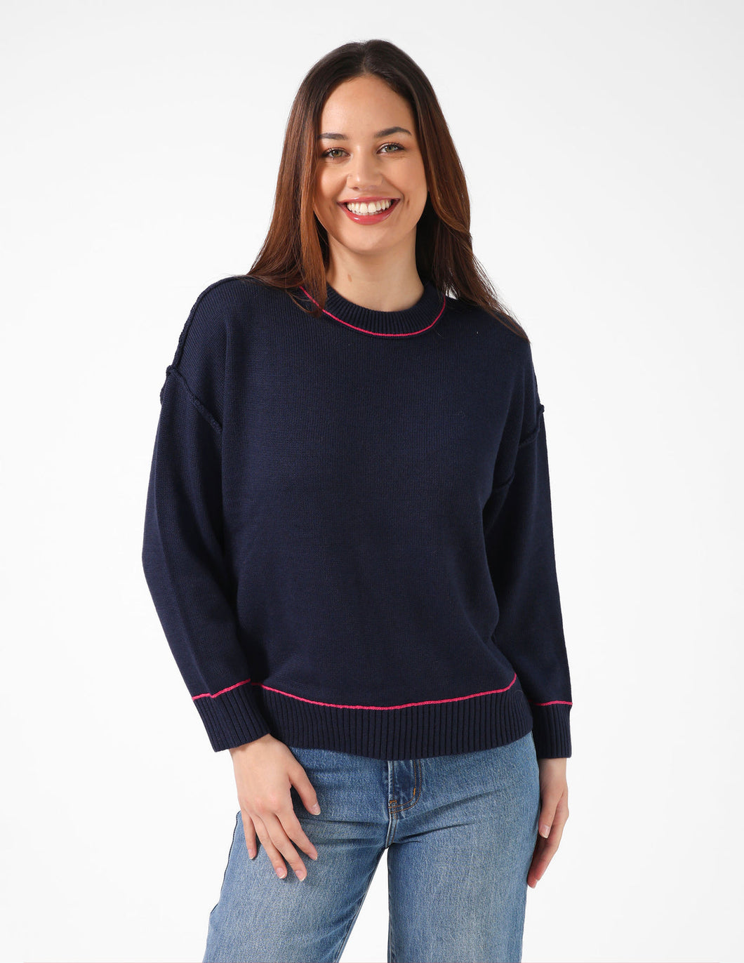 Stella & Gemma Denver Jumper- Navy