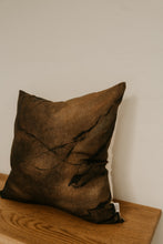 Load image into Gallery viewer, River &amp; Isle Umber Marble Cushion 50x50
