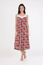 Load image into Gallery viewer, Arabella V-neck Nightie- Floral 4

