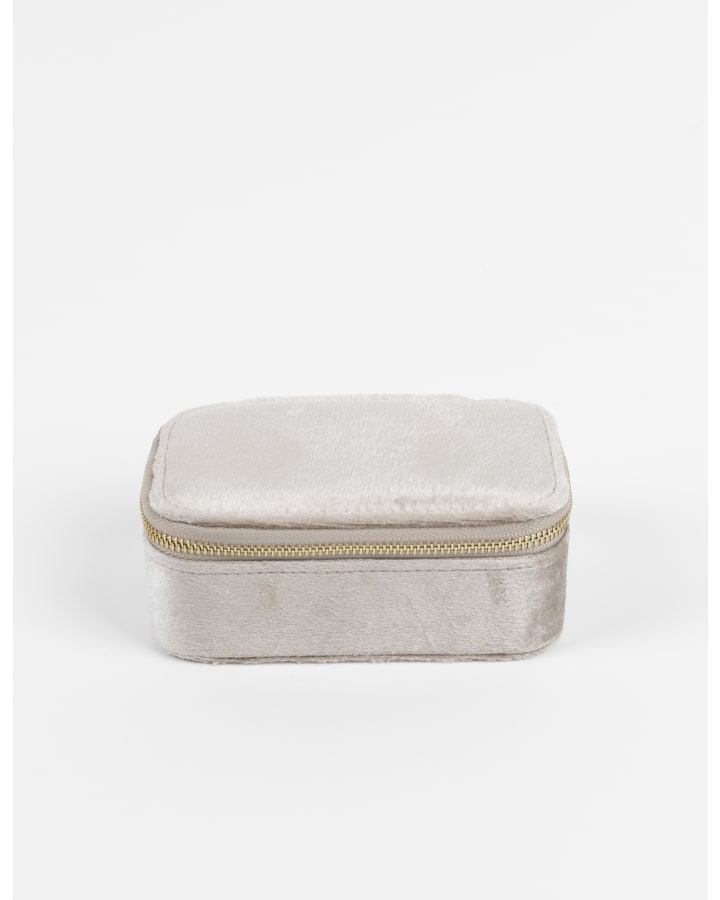 Stella & Gemma Large Rectangular Jewel Box- Beige