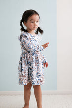 Load image into Gallery viewer, Burrow &amp; Be Eden Long Sleeve Flutter Dress
