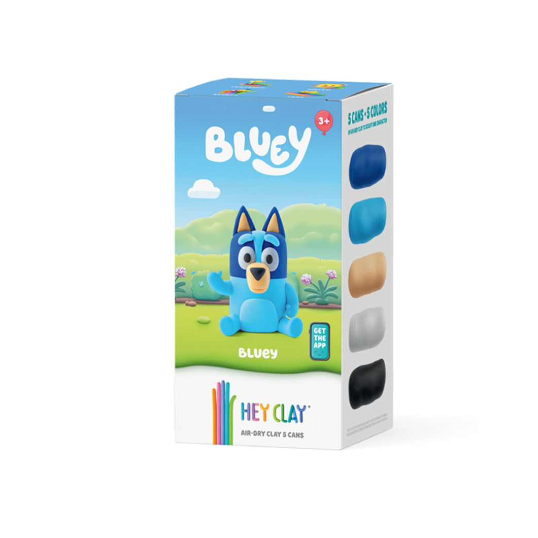 Hey Clay- Bluey, Series Collection, 5 cans
