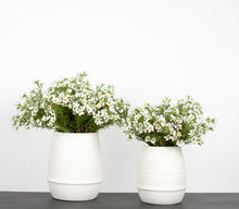 Load image into Gallery viewer, Flower Systems Alba Wax Flower Bush White 35cm
