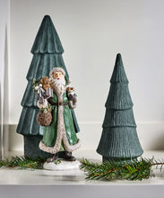 Load image into Gallery viewer, French Country Collections Festive Santa with Bear
