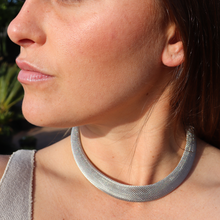 Load image into Gallery viewer, Fabuleux Vous Steel Me Silver Cici Necklace
