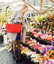 Load image into Gallery viewer, Hinza Large Red Bag

