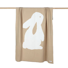 Load image into Gallery viewer, Little Bee by Dimples Cotton Knit Blanket- Bun Bun 100x130cm
