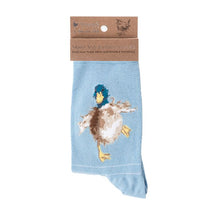 Load image into Gallery viewer, Wrendale Designs "A Waddle &amp; Quack" Duck Socks
