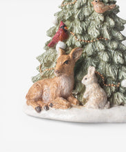 Load image into Gallery viewer, French Country Collections Festive Tree with Deer and Birds
