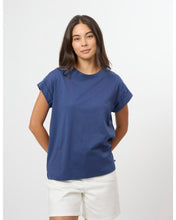Load image into Gallery viewer, Stella &amp; Gemma Soho Cuff Tee- Ocean Blue
