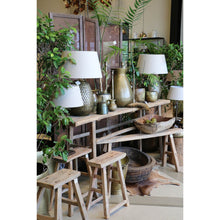 Load image into Gallery viewer, CC Interiors Antique Wooden Stool

