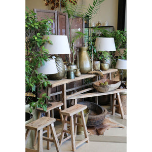 CC Interiors Antique Wooden Stool