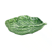 Load image into Gallery viewer, Le Forge Melamine Cabbage Leaf Large Platter

