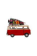 Load image into Gallery viewer, Flower Systems Vintage Xmas Campervan Red 25.5cm
