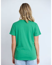 Load image into Gallery viewer, Stella &amp; Gemma Ace Tee- Grass Green Geo
