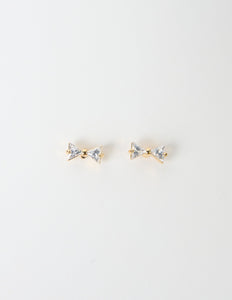Stella & Gemma Bow Earrings - Gold