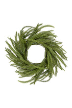 Load image into Gallery viewer, Flower Systems Norfolk Pine Candle Ring 33cm
