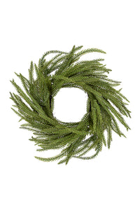 Flower Systems Norfolk Pine Candle Ring 33cm