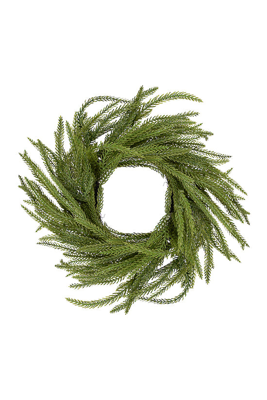 Flower Systems Norfolk Pine Candle Ring 33cm