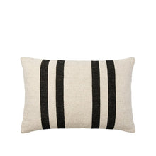 Load image into Gallery viewer, Maytime Broste Sigrun Cushion 40x60- Light Beige/Black
