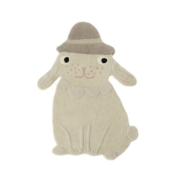 OYOY Hopsi Rabbit Rug