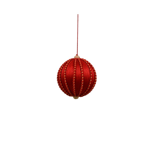 Maytime Majestic Hanging Ball- Red