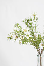 Load image into Gallery viewer, Flower Systems Alba Wax Flower Bush White 35cm
