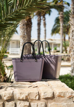 Load image into Gallery viewer, Hinza Small Plum Bag- Green Plastic
