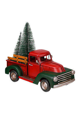 Flower Systems Vintage Xmas Truck 25.5cm