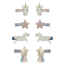 Load image into Gallery viewer, Mimi &amp; Lula Unicorn Mini Clips Little Prince
