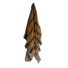 Load image into Gallery viewer, Linens &amp; More Bliss Wool Mohair Blend- Ochre/Black
