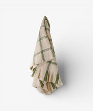 Load image into Gallery viewer, French Country Collections Juniper Check Throw Green
