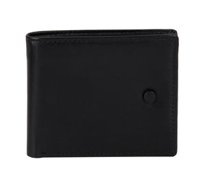 Lund & Co Knapp Leather Wallet- Black